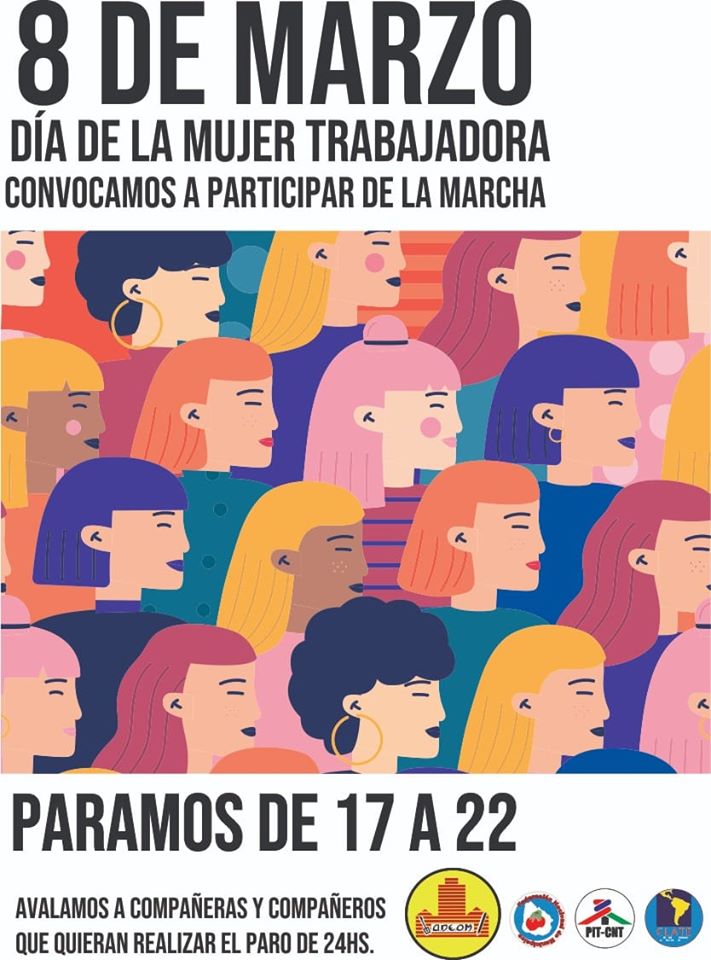 8 de Marzo – Día de la Mujer Trabajadora – ADEOM